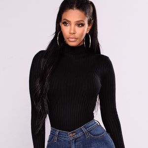 Fashion Nova Turtle Neck Bodysuit